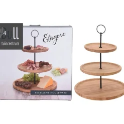 Overig Etagere Bamboe 3-Laags* Complete Standaarden