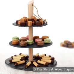 Overig Etagere 3-Laags Leisteen*** Complete Standaarden