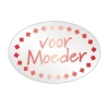 Etiket 'Voor Moeder' 500 stuks*** Chocolade Verpakkingen|Bonbon Doosjes