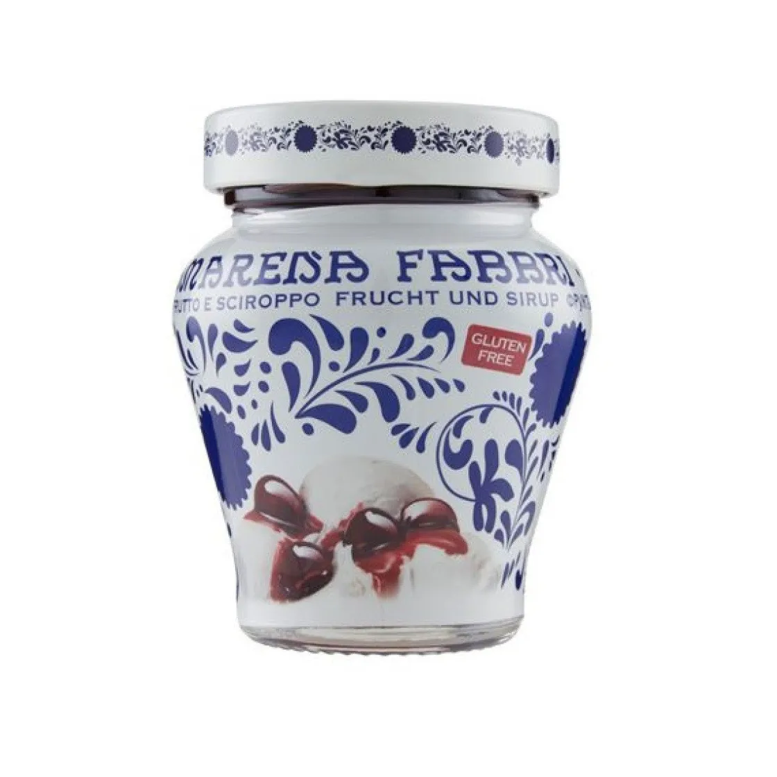 Fabbri Amarena Kersen op Siroop 230g* Fruit En Vanille|Fruitvullingen