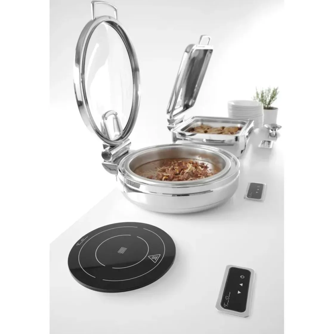 Hendi Fine Dine Inductie warmhoudplaat 800W* Bak- En Kookapparaten