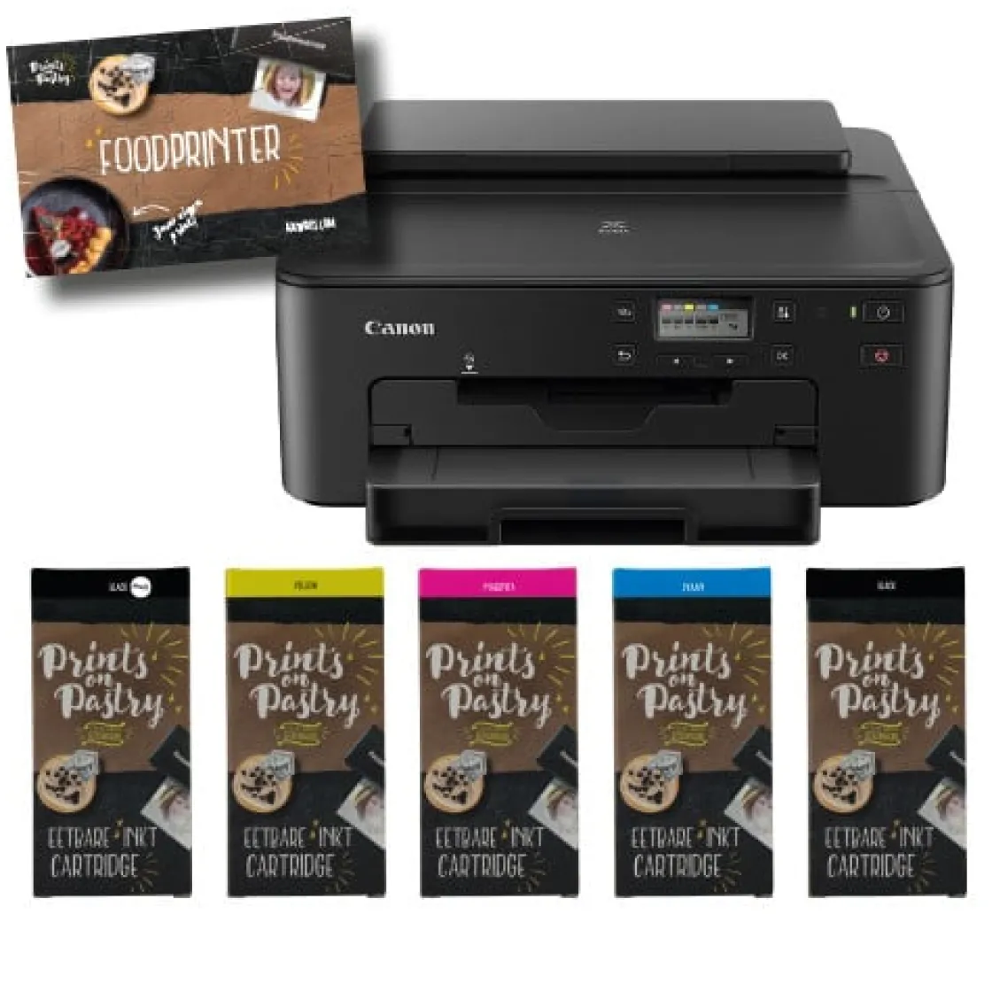Prints on Pastry Foodprinter TS705 + 1 set Cartridges* Foodprinters