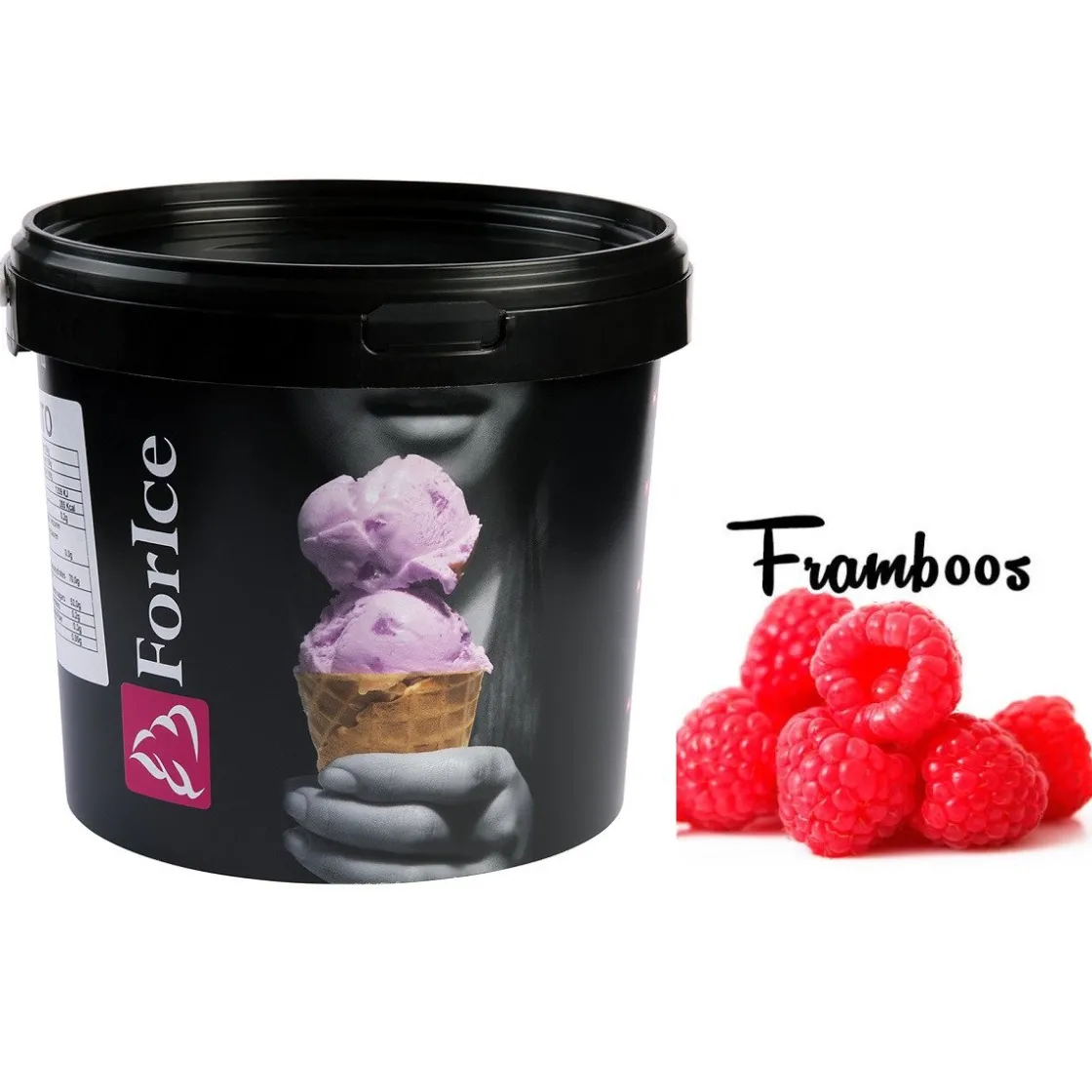 ForIce Smaakpasta Frambozen 3kg* Smaakpasta|Smaakstoffen