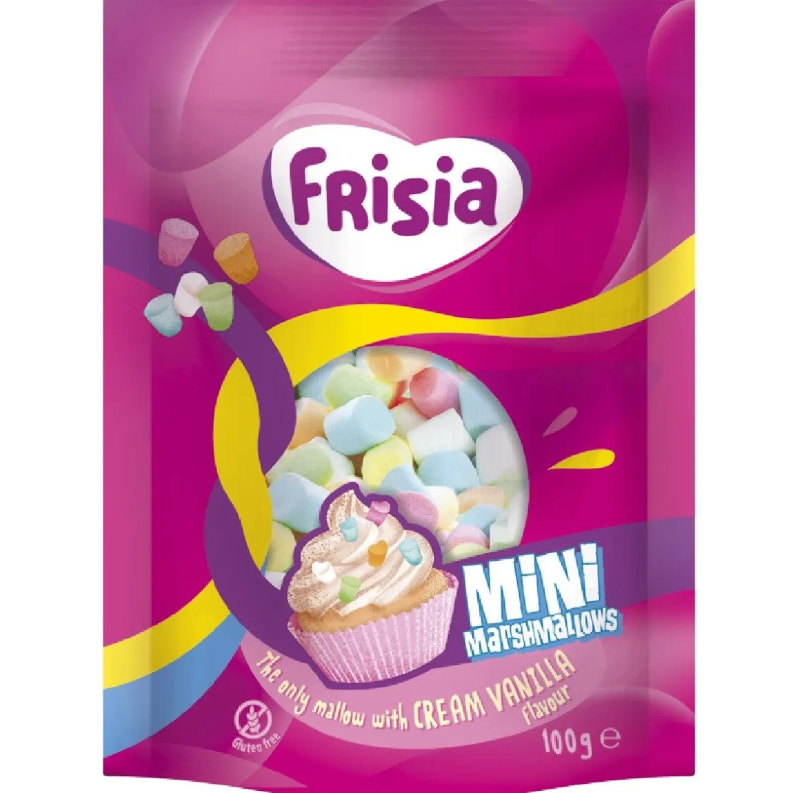 Overig Frisia Marshmallow Mini Mix 100g* Snoepgoed|Eetbare Strooisels