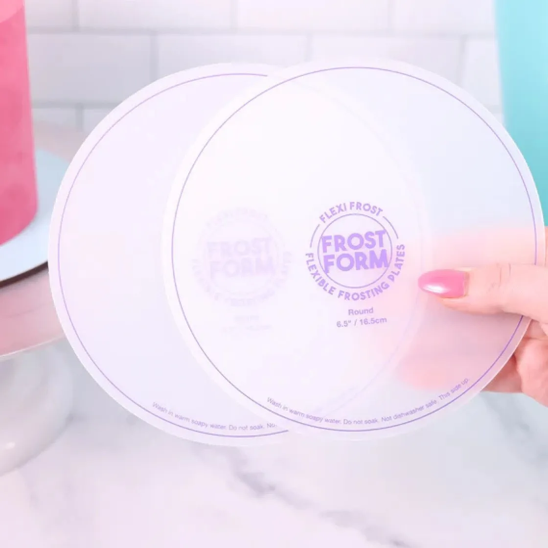 Frost Form Flexi Botercrème Plaat Rond 16,5cm Set/2* Smoothers