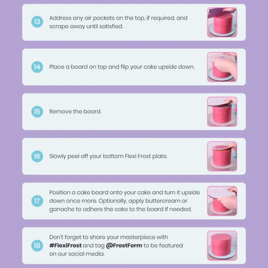 Frost Form Flexi Botercrème Plaat Rond 16,5cm Set/2* Smoothers