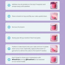 Frost Form Flexi Botercrème Plaat Rond 21,6cm Set/2* Smoothers