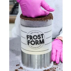 Frost Form Taart Coating Kit Rond 15cm* Smoothers