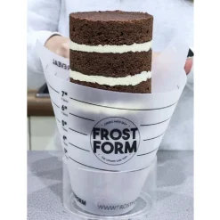 Frost Form Taart Coating Kit Rond 10cm* Smoothers