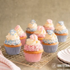 Overig Geboortestrooisel Anijs Roze/Wit 1,5kg* Eetbare Strooisels