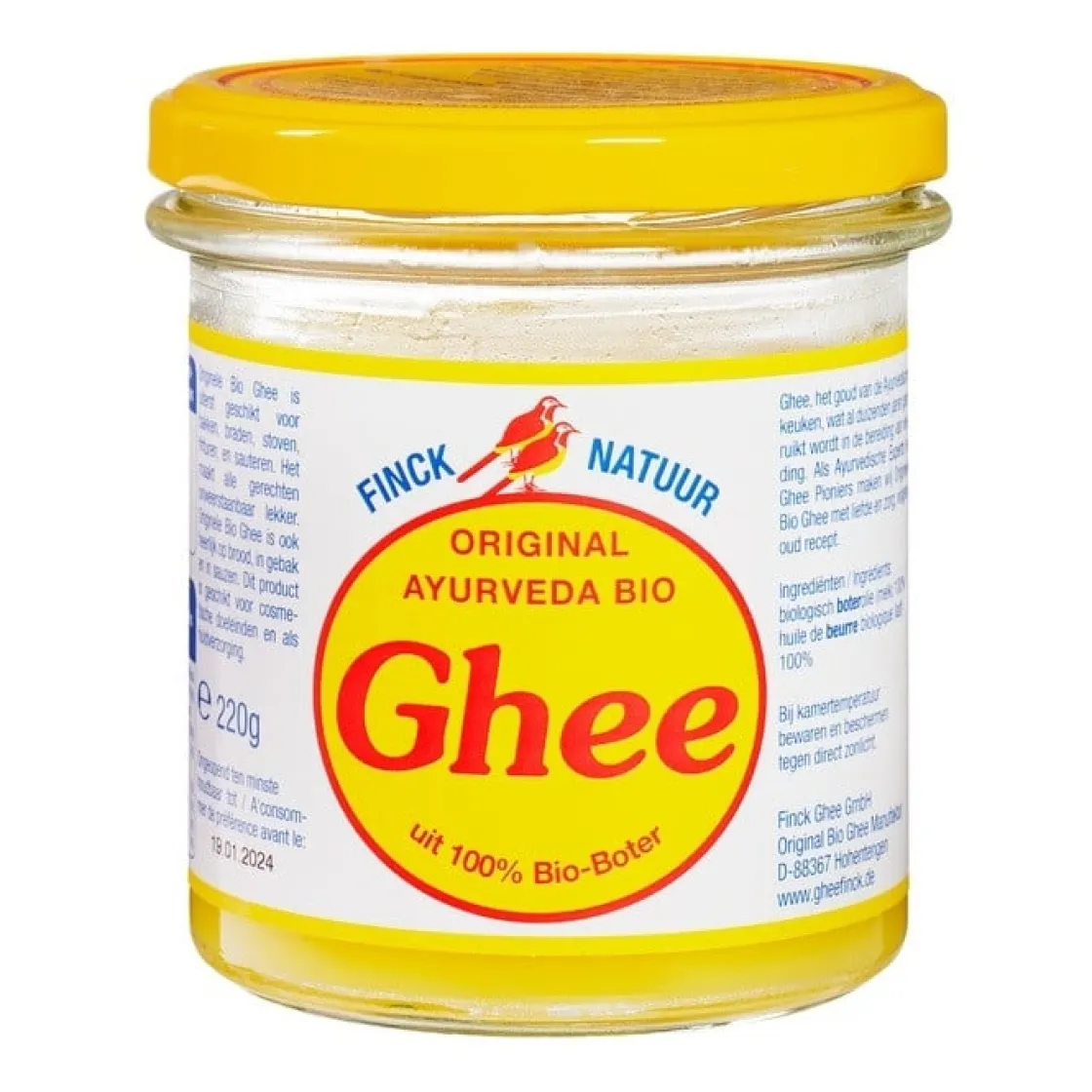 Overig Geklaarde Boter (Ghee) Biologisch 220g* Oliën En Vetten