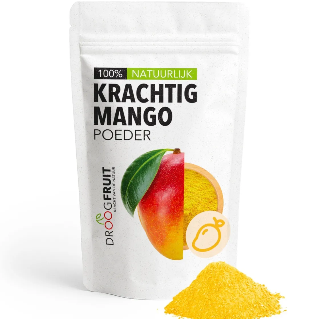 Overig Gevriesdroogd Mango Poeder Krachtig 80g* Smaakstoffen