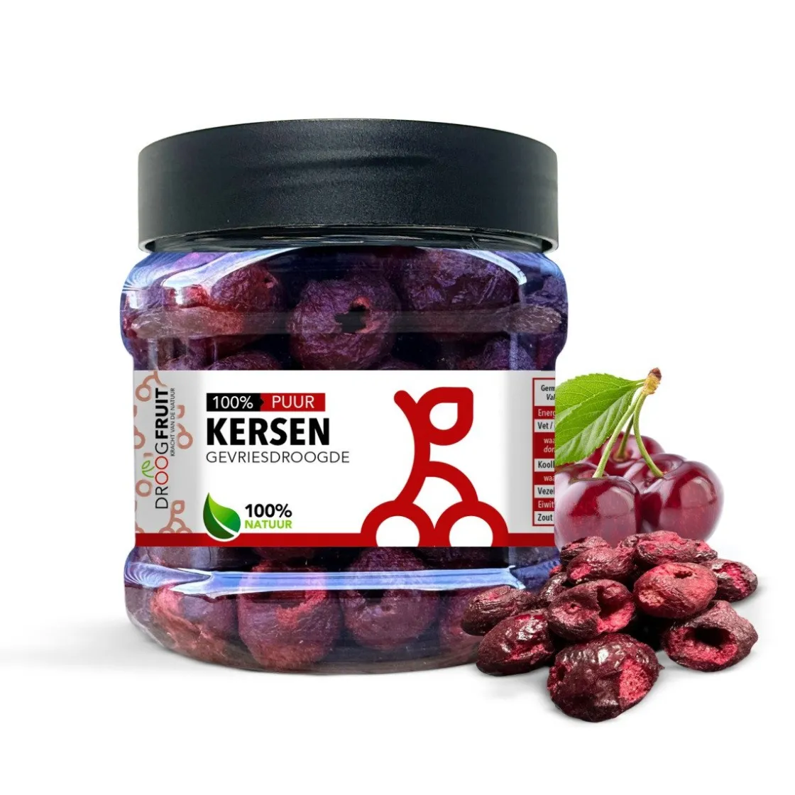 Overig Gevriesdroogde Kersen 40g* Zaden, Granen, Noten En Vruchten