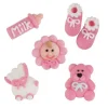 Günthart Suikerdecoratie Baby Roze 96st.* Figuur Decoraties