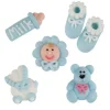 Günthart Suikerdecoratie Baby Blauw 96st.* Figuur Decoraties