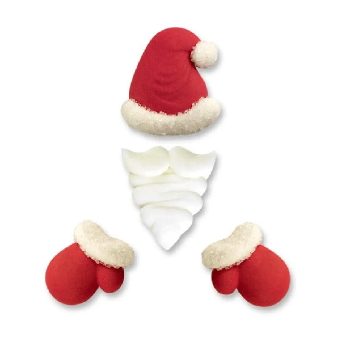 Günthart Suikerdecoratie Kerstman 96st.* Figuur Decoraties