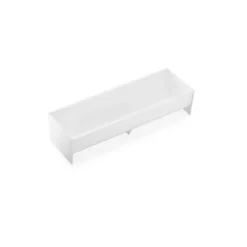 Overig Gootvorm Wit Halfrond 28x8,5x6,5 cm* Ijs En Dessert Vormen|Banket En Dessertvormen
