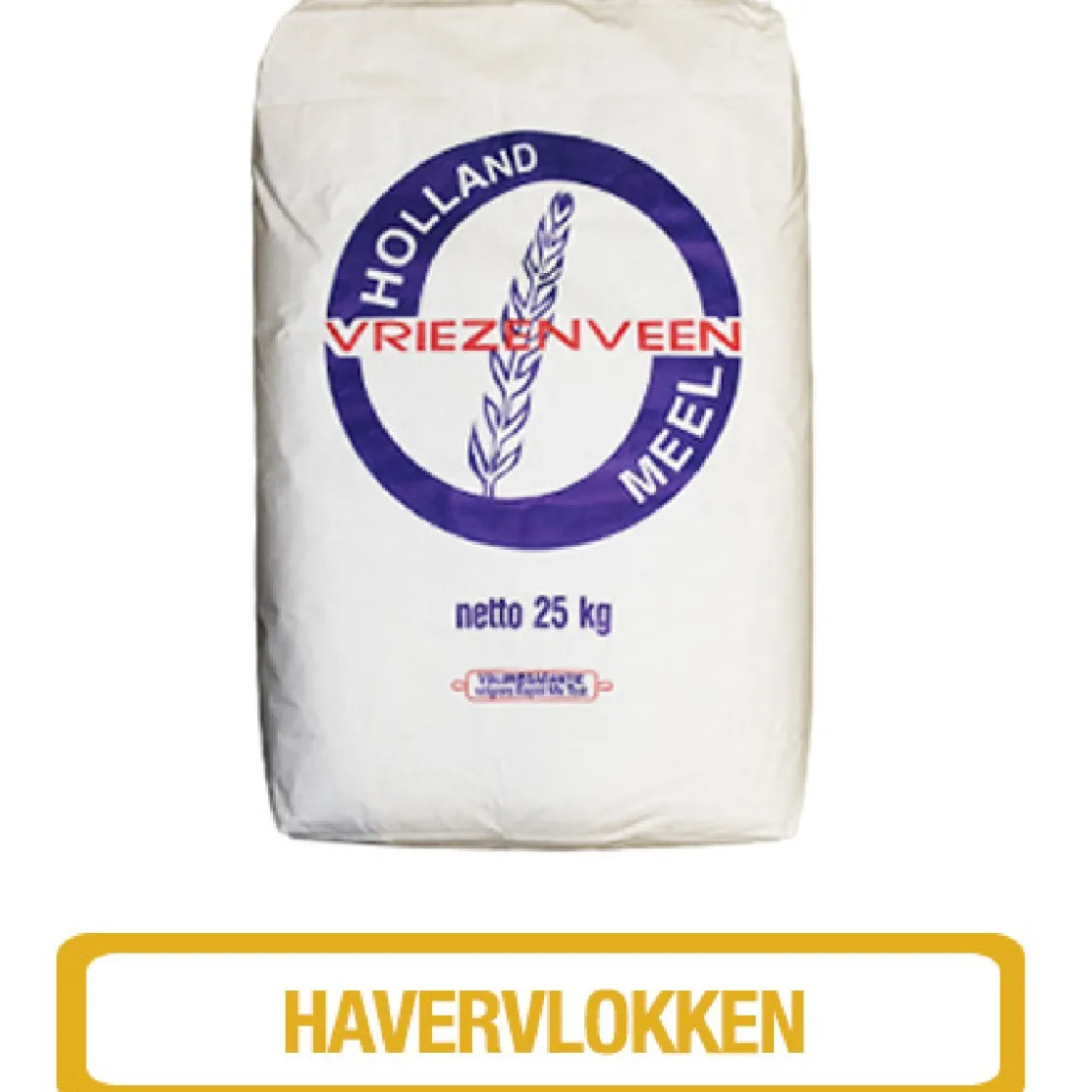 Holland Meel Havervlokken (25 kg)* Zaden, Granen, Noten En Vruchten