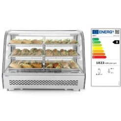 Hendi Arktic Gebakvitrine 160 Liter* Toonbankdisplays