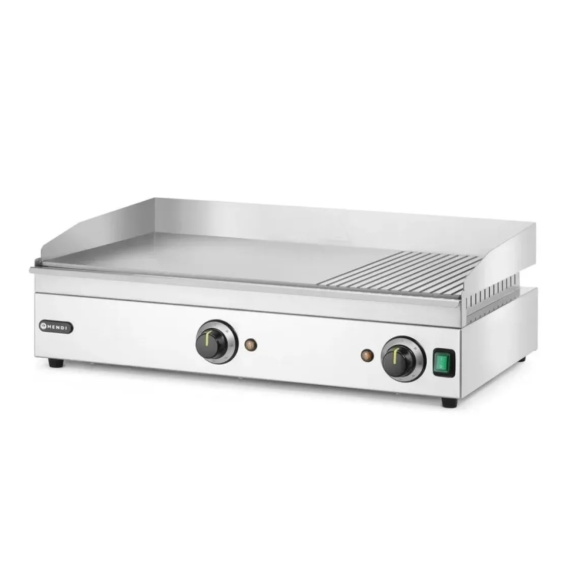 Hendi Bakplaat 1/3 geribbeld 220V/3500W* Bak- En Kookapparaten