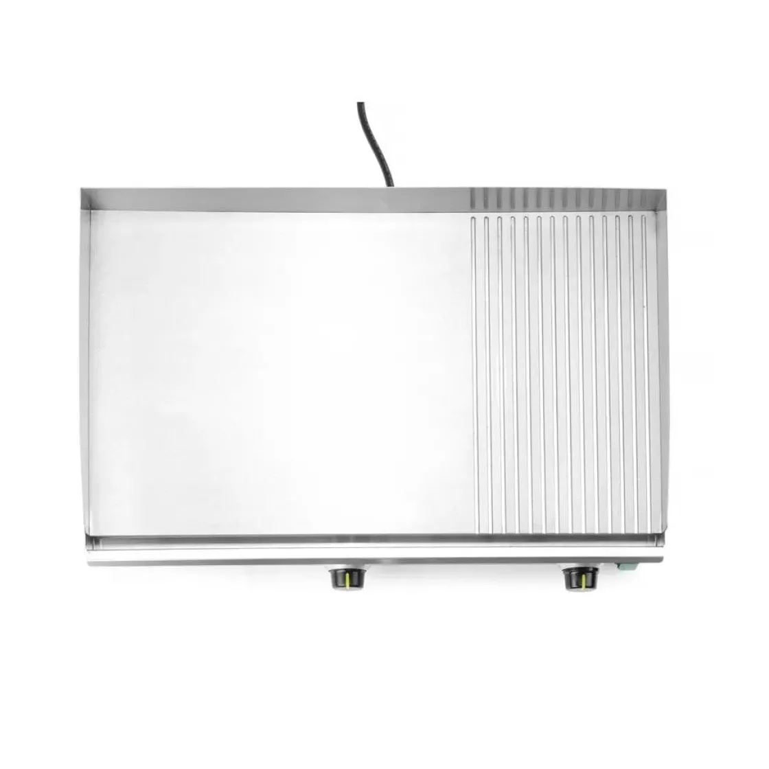 Hendi Bakplaat 1/3 geribbeld 220V/3500W* Bak- En Kookapparaten