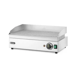 Hendi Bakplaat geribbeld 220V/2400W* Bak- En Kookapparaten