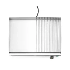 Hendi Bakplaat half geribbeld 220V/2400W* Bak- En Kookapparaten
