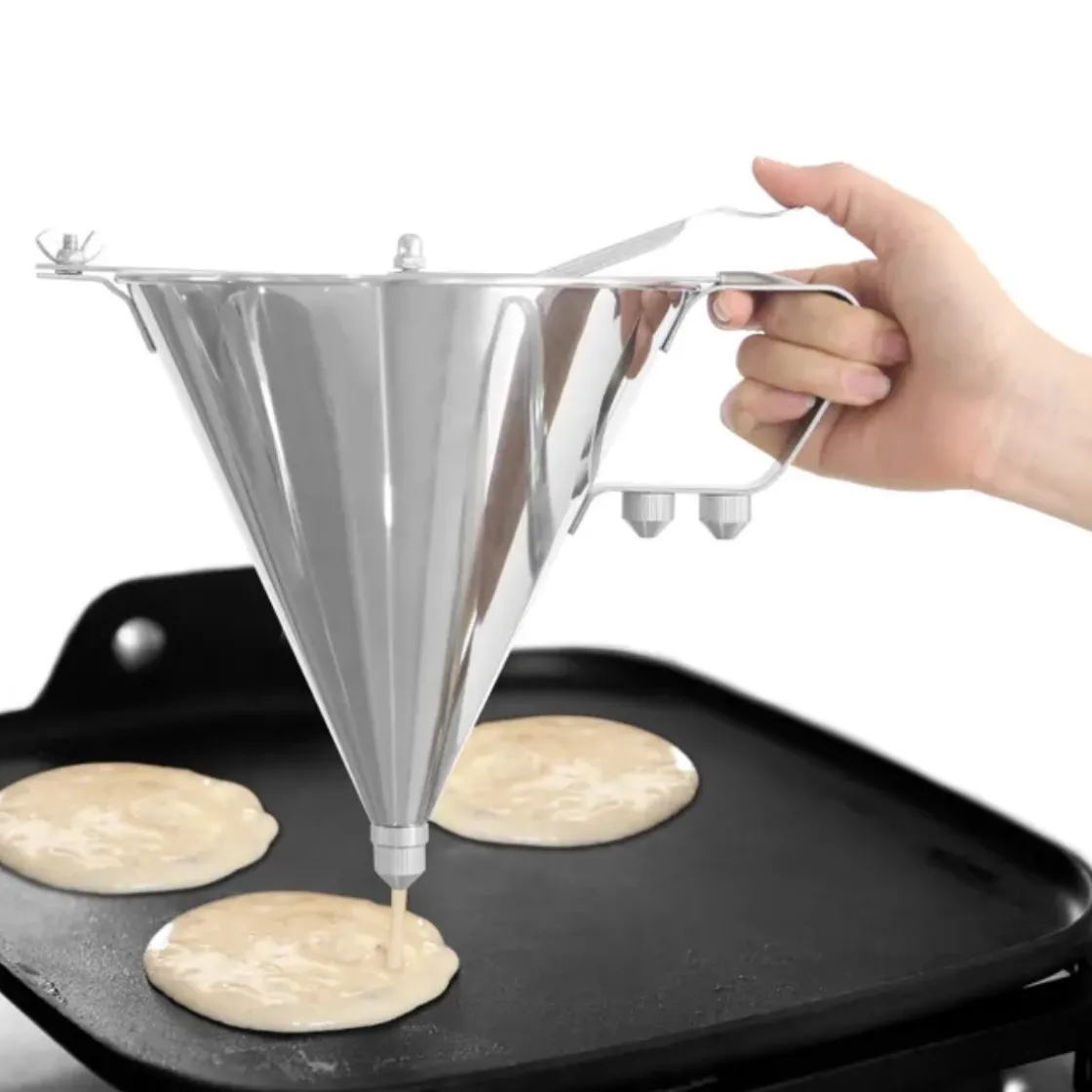 Hendi Beslag Dispenser RVS 1,5 Liter* Suikertrekken|Bakhulpmiddelen