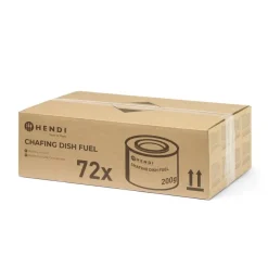 Hendi Brandpasta Blik 200 gram 72st.* Bakhulpmiddelen