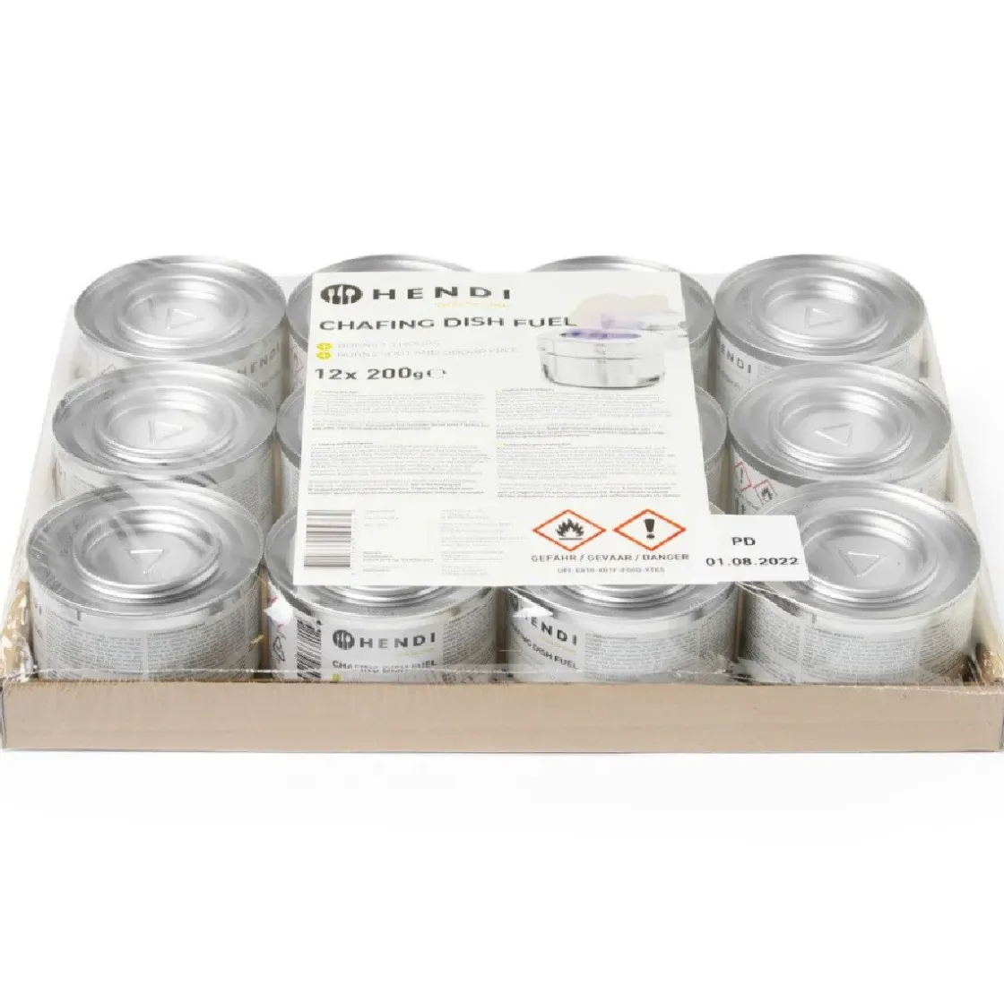 Hendi Brandpasta Blik 200 gram 24st.* Bakhulpmiddelen