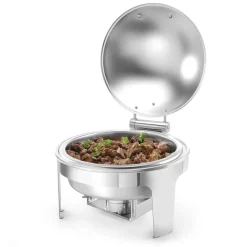 Hendi Chafing dish rond satin finish* Bak- En Kookapparaten