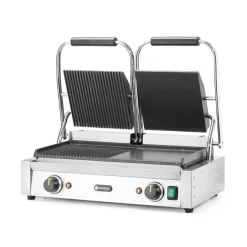 Hendi Contactgrill - dubbele versie half geribd* Bak- En Kookapparaten
