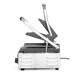 Hendi Contactgrill - dubbele versie Geheel geribd* Bak- En Kookapparaten