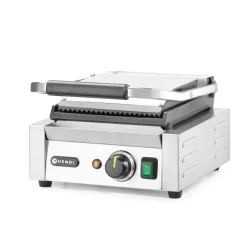 Hendi Contactgrill - enkel onder glad* Bak- En Kookapparaten