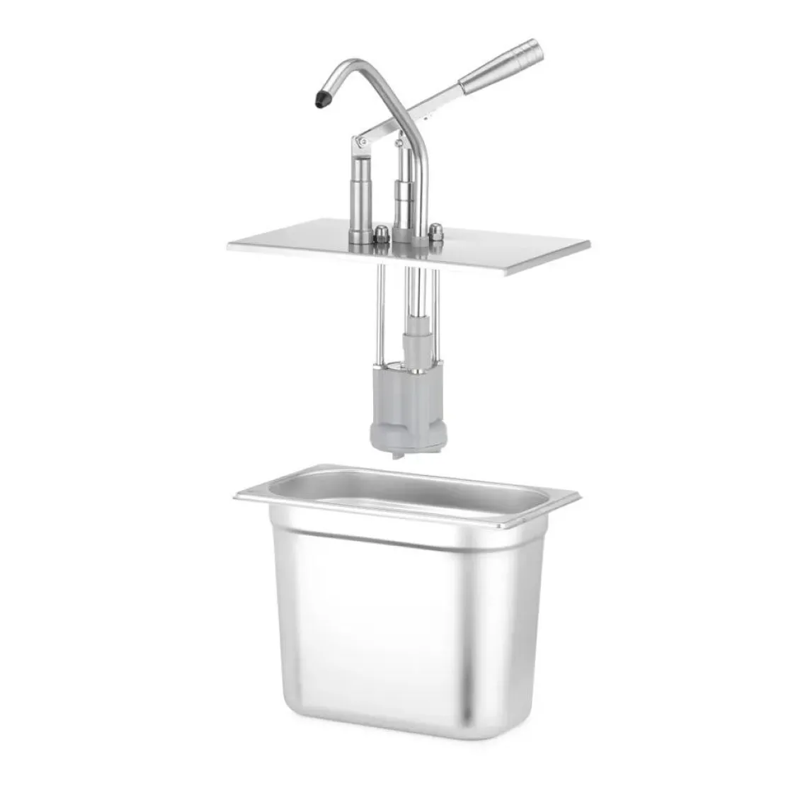 Hendi Deksel met pomp voor GN-1/4 containers* Pannen En Schalen