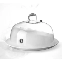 Hendi Glazen stolp met ventilatieopening* Taartplateaus