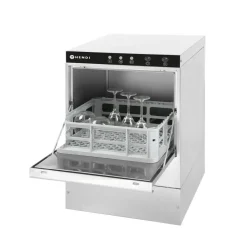 Hendi Glazen vaatwasser 40x40 met afvoerpomp* Keukenapparatuur