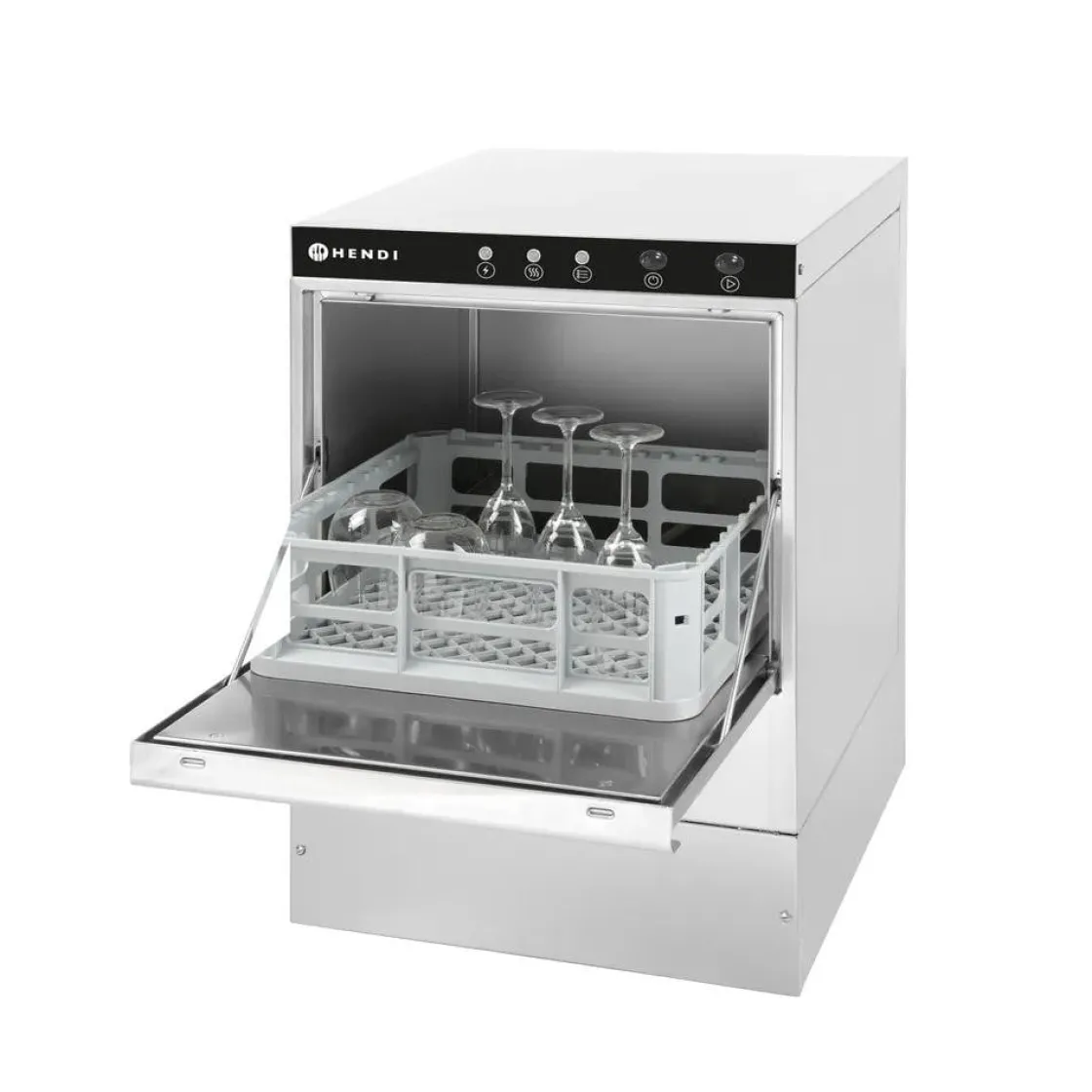 Hendi Glazen vaatwasser 40x40 met afvoerpomp* Keukenapparatuur