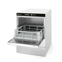 Hendi Glazen vaatwasser 40x40 met afvoer en reinigingspomp* Keukenapparatuur