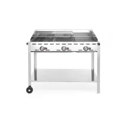 Hendi Green Fire 3 branders incl. bakplaat + 2 GN1/1 rooster* Bak- En Kookapparaten