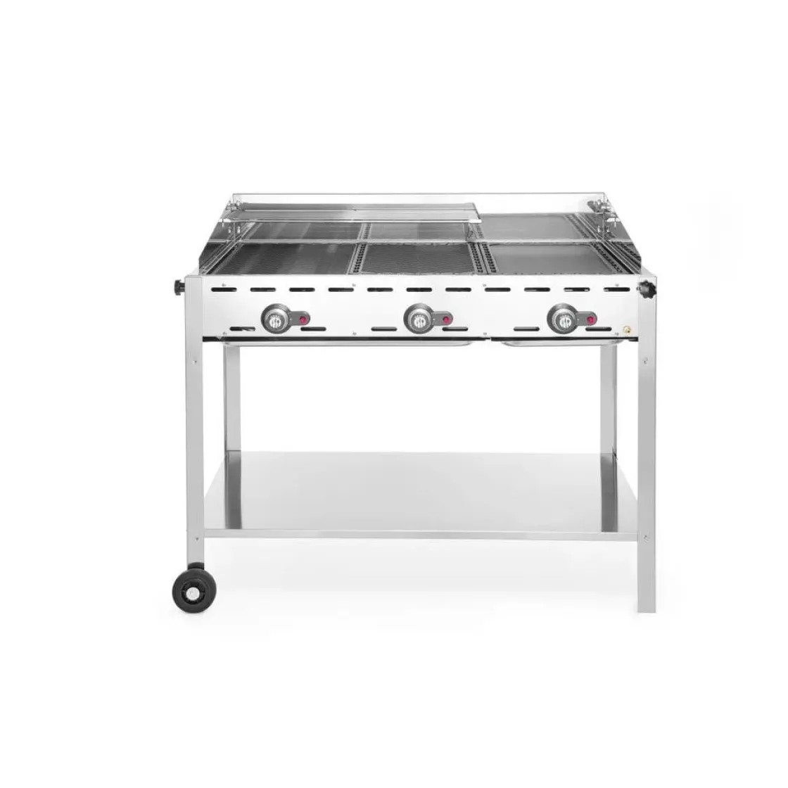 Hendi Green Fire 3 branders incl. bakplaat + 2 GN1/1 rooster* Bak- En Kookapparaten