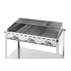 Hendi Green Fire 3 branders incl. bakplaat + 2 GN1/1 rooster* Bak- En Kookapparaten