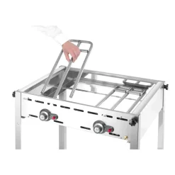 Hendi Green Fire 2 branders incl. bakplaat + GN 1/1 rooster* Bak- En Kookapparaten