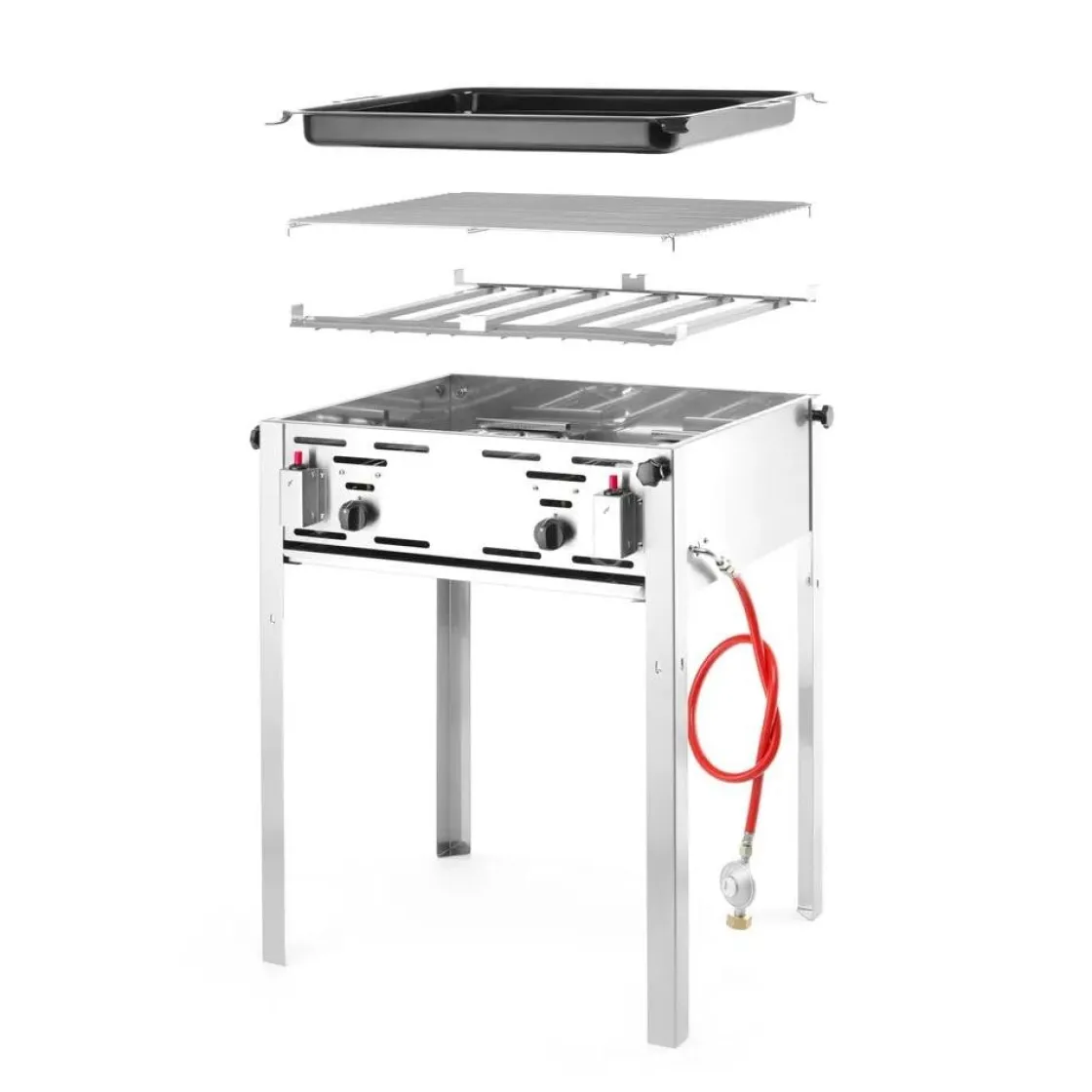 Hendi Grill-Master Maxi gasbarbecue* Bak- En Kookapparaten