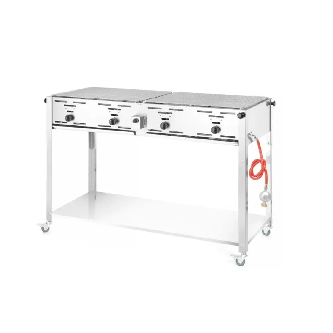 Hendi Grill-Master Quattro gasbarbecue* Bak- En Kookapparaten