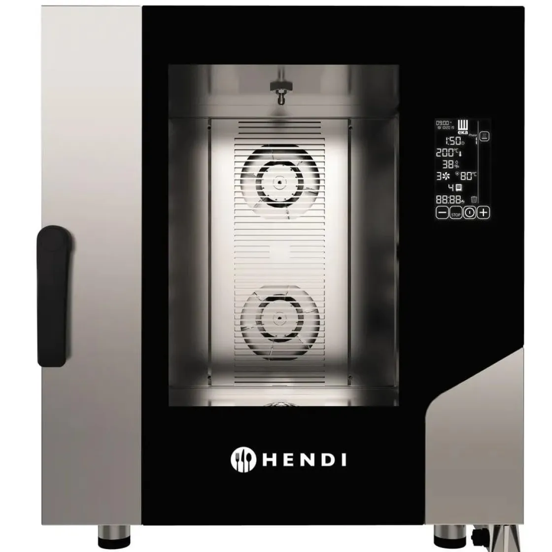 Hendi Hetelucht stoomoven Contact 7x GN 1/1* Bak- En Kookapparaten