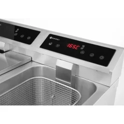 Hendi Inductie friteuse met aftapkraan - 2 x 8L* Bak- En Kookapparaten