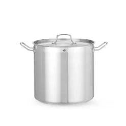 Hendi Kookpan hoog 2,8L met deksel ⌀160x(H)140mm* Pannen En Schalen