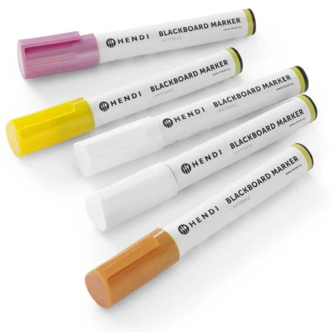 Hendi Krijtstiften Kleurset/5* Toonbankdisplays