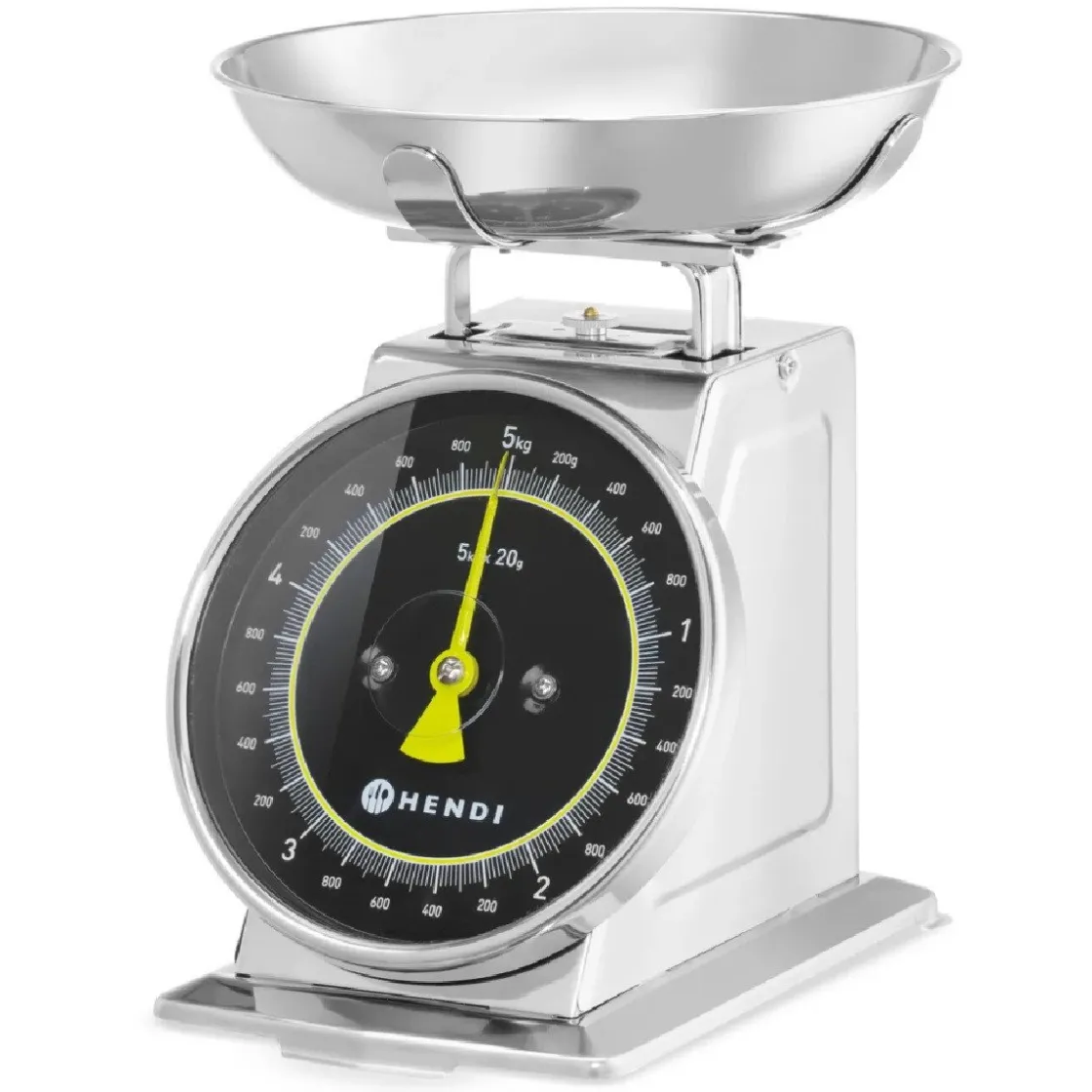 Hendi Mechanische Keukenweegschaal 5kg* Meten En Wegen|Weegschalen